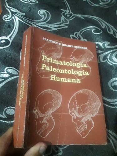 Libro Primatología, Paleontología Humana Francisco