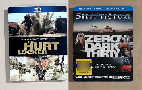 The Hurt Locker + Zero Dark Thirty - Blu-ray + Dvd Original