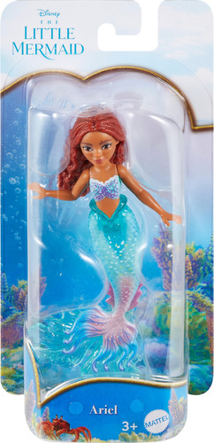 Muñeca Pequeña Ariel De La Sirenita De Toy Disney Con Cola