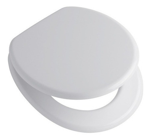 Tapa Y Asiento De Inodoro Blanca Madera Laqueada Flor