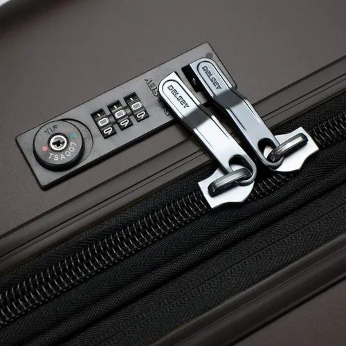 Luggage Delsey Paris, Tapa Rígida De Titanio, Ampliable, 19