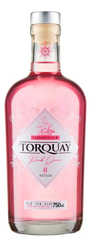 Gin Pink Strawberry Mint Torquay Garrafa 750ml