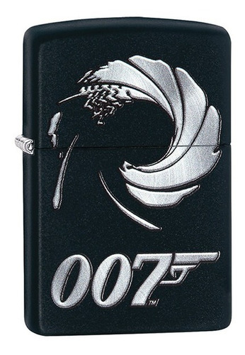 Encendedor Zippo James Bond 007 Negro