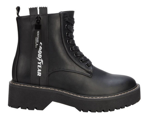 Botas Para Mujer Tipo Militar Marca Goodyear Modelo 1730