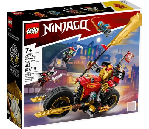 comprar Lego Ninjago 71783 Moto-meca Evo De Kai 312 Piezas