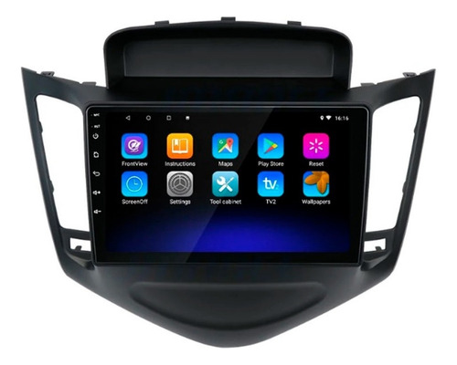 Stereo Android 13 Gps Chevrolet Cruze 10-13 2+32 Cplay