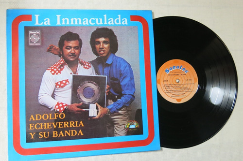  Vinyl Vinilo Lp Acetato Adolfo Echeverria Y Su Banda La Inm