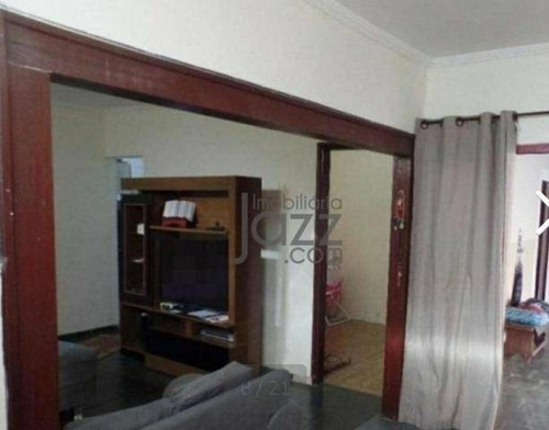 Casa Com 3 Dormitórios À Venda, 160 M² Por R$ 320.000,00 - Jardim Santa Luzia - Hortolândia/sp - Ca7170