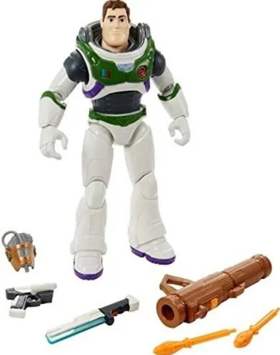 Buzz Lightyear Totalmente Equipado Disney Pixar 30cm De Alto