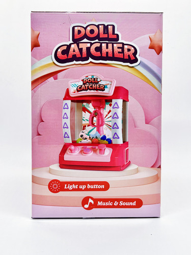 Máquina De Garras Con Sonido Para Niños Y 20 Mini Juguetes