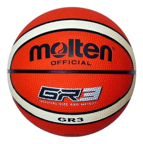Pelota Deportiva Goma N3 Moltem B3g 2000 Basket Básquetbol