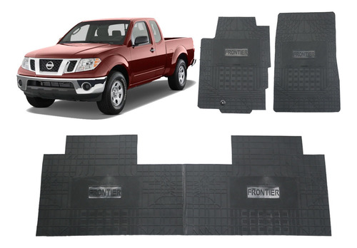 Tapete Interno Borracha Nissan Frontier 2014