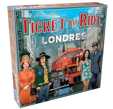 Aventureros Al Tren - Londres - Juego De Mesa / Diverti