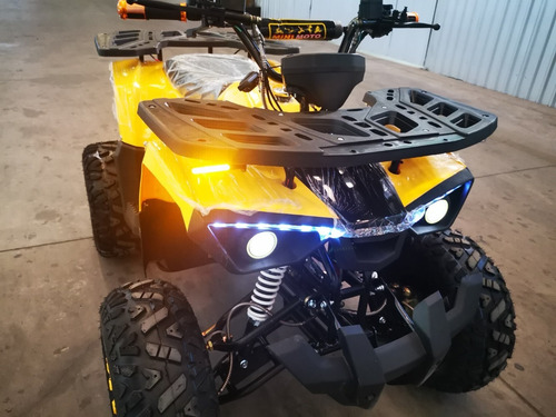 Imagen 5 de 6 de Cuatrimoto Hummer Led Aro 8 Focos Estroboscopicos