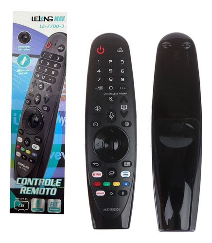 Controle Remoto Para Smart Tv LG An-mr19ba Thinq Ai Magic
