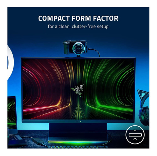 Razer Ripsaw X Conexión De Tarjeta De Captura Usb: 4k 30fps