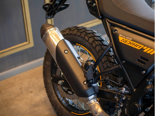Imagen 13 de 25 de Royal Enfield Scram 411 Graphite Yellow Entrega Inmediata