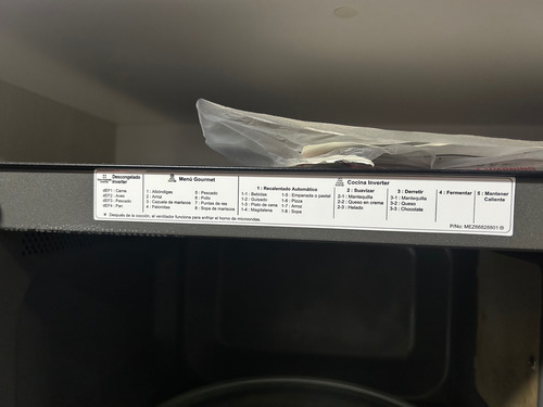 Horno Microondas LG 25 Litros Neochef - Ms2536gis (Usado)