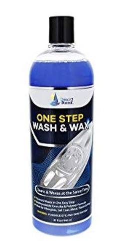 One Step Wash Y Wax Para Boats Autos Y Rvs 32 Fl Oz Limpia Y