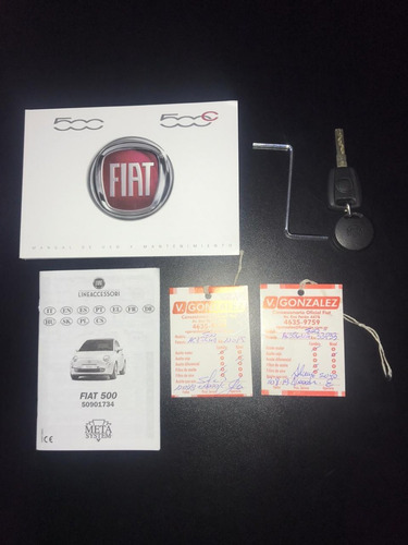 Fiat 500 1.4 Lounge Aut 105cv 2018 Dissano Automotores