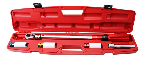 Kit Torquimetro 1/2 Torque De 60 A 330nm Com Acessorios