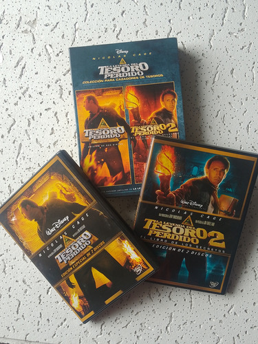 Dvd La Leyenda Del Tesoro Perdido 1 Y 2 Edicion Especial