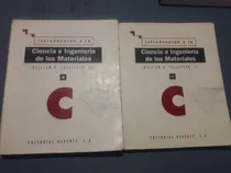Comprar Libro Ciencia E Ingeniería De Los Materiales De Callister  