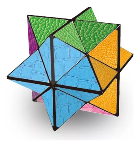 Cubo Infinito Infinity Cube 3d Juguete Antiestrés #2 Color
