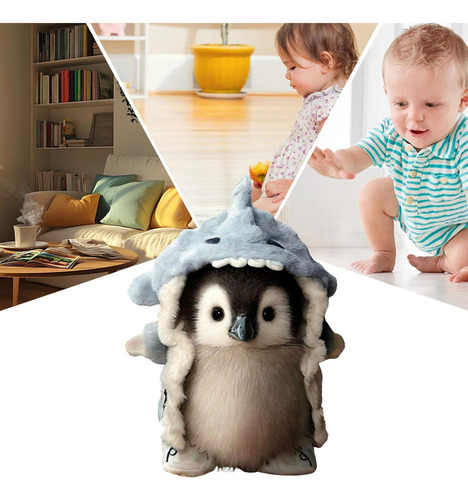 Sc Muñeca De Peluche De Pingüinos Lindo Juguete De Pingüino
