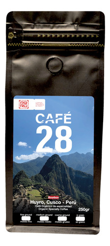 Café X 1 Kg Cusco - Café 28 - Bourbon (en Grano / Molido)