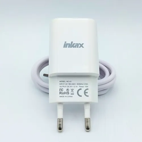 Cargador Inteligente Inkax Con Cable Usb -tipo C 1 Metro 2.1