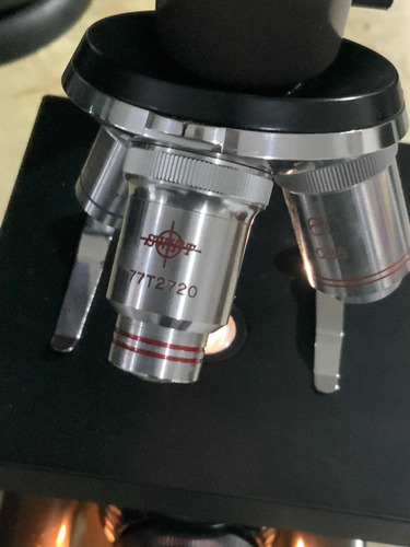 Microscopio Suift Antiguo Y Cortes Histología De Colección (Usado)