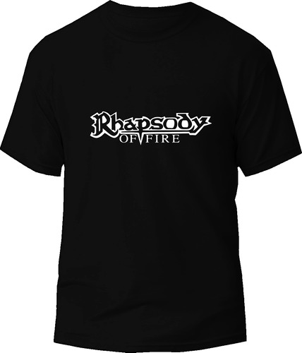 Camiseta Niños Unisex Rhapsody Of Fire Rock Metal Tv Urbanoz