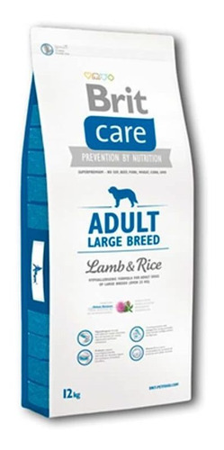 Brit Care Adult Large Breed Lamb & Rice 12 Kg.