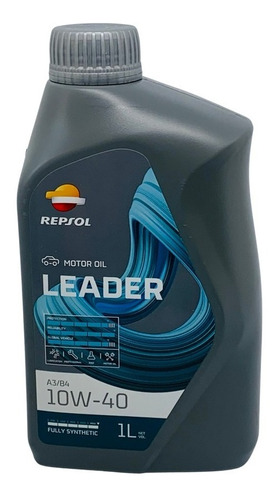 Aceite Motor 10w40 Repsol Fully Synthetic Leader A3/b4 1l