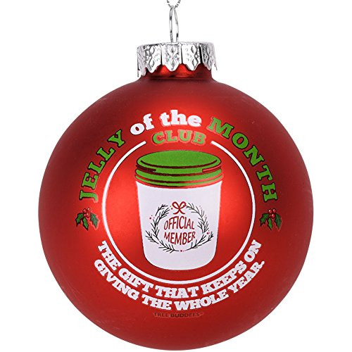 Jelly Of The Month Club - Adorno Navideño De Cristal R...