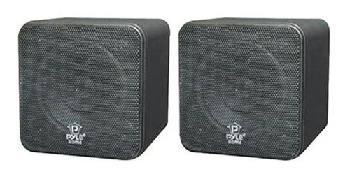 Brand: Pyle Pcb4bk 4in Mini Cube Speaker