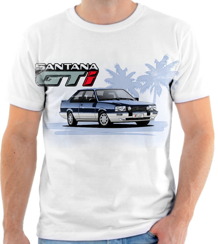 Camiseta Blusa Personalizada Carro Santana Volkswagem Hd 01