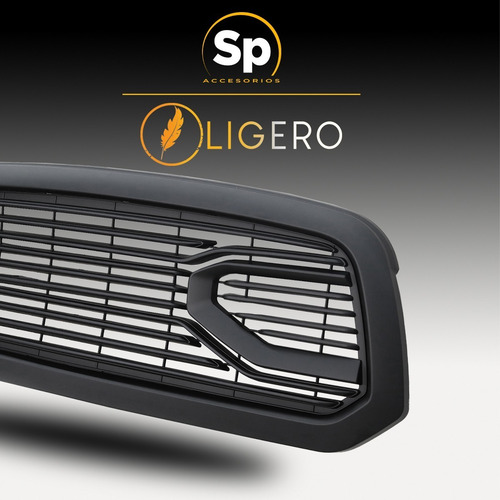 Imagen 4 de 7 de Parrilla Letra Led Dodge Ram 2013-2019 Lujo Nueva Edicion Es