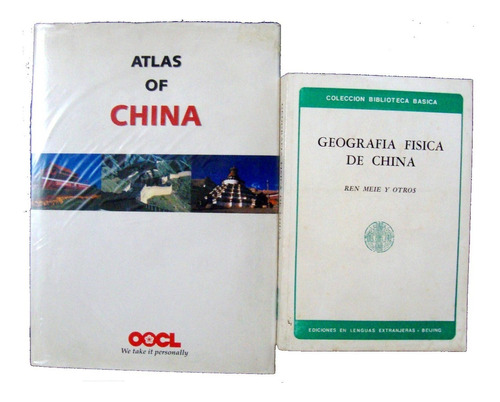 Geografia Fisica China Atlas Of China 82 Mapas 2ts 89 Pekin