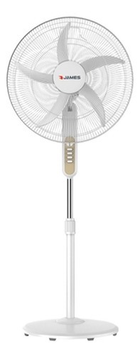 Ventilador de pie James VP 20 blanco, 500 mm de diámetro 220 V