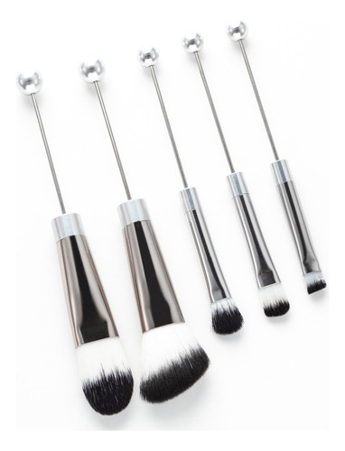 Juego De Brochas De Maquillaje De 5 Piezas, Kits De