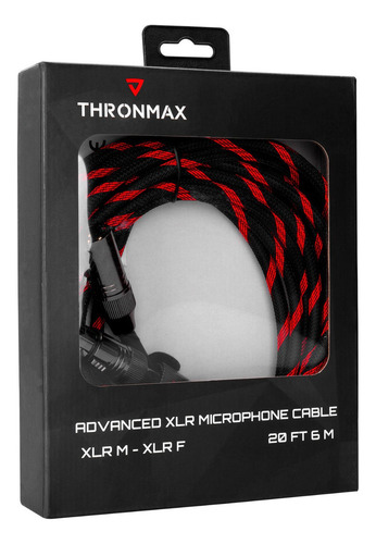 Cabo Thronmax Premium X60 XLR - Cabo de microfone