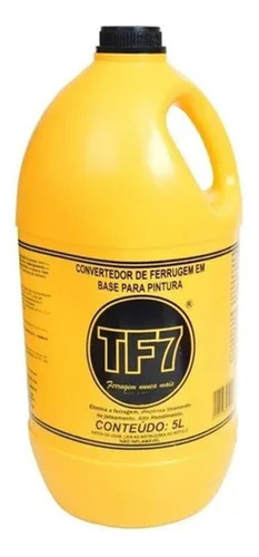 Convertedor De Ferrugem 05 Litros Tf7
