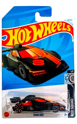 Genial Auto Punk Rod Hot Wheels Coleccion Rod Squad