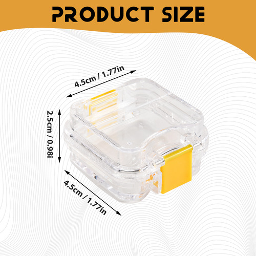 Caja De Dientes De Plástico Para Dentaduras Postizas De 10 P