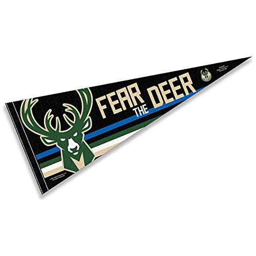 Pendón De Bandera  Fear The Deer  De Milwaukee Bucks
