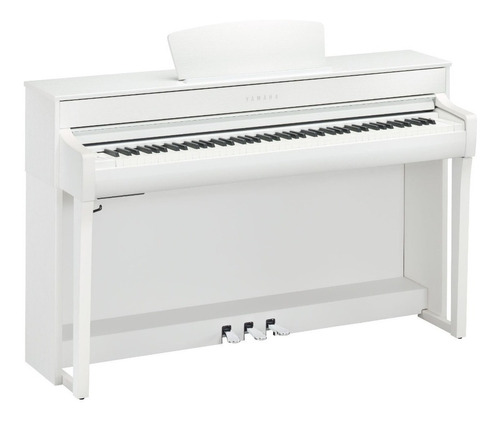 Imagem 1 de 1 de Piano Digital Yamaha Clavinova Clp-735wh Com Banco