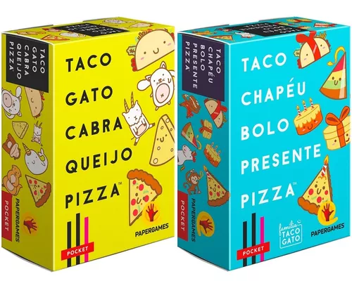 Taco Chapéu Bolo Presente Pizza