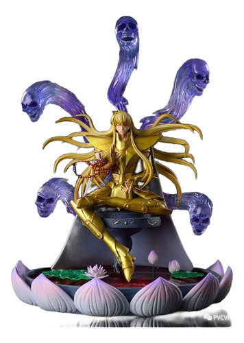 Shaka De Virgem - Os Cavaleiros Do Zodíaco - Resina 12k